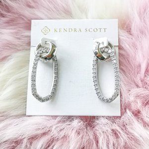 Kendra Scott Silver Earrings